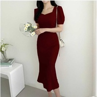 { THABI } MC MERMAID DRESS / DRESS Wanita / DRESS CASUAL DRESS BODYCON DRESS DERES/ DREES/ LUXURY PA