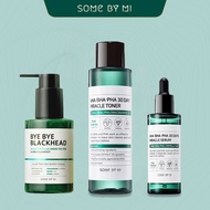 Some By Mi AHA BHA PHA 30 Days Miracle Toner/Acne and oil control / blackhead removal cleanser / Miracle Serum