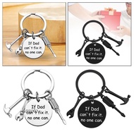 [Kesoto] FatherS Day Gifts Keychain from Children for Daddy Him Wedding