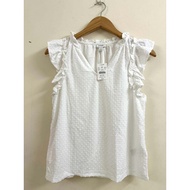 J.crew white shirt, size S