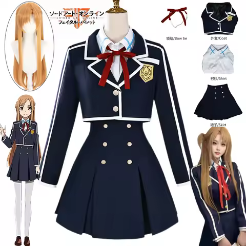 Yuuki Asuna Titania Erica Stacia Healer Mayumi Reynolds Anime Sword Art Online SAO Cosplay Costume W