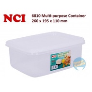 NCI 6810 Multipurpose Container, Food Container, Rectangular Container