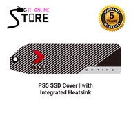 PNY XLR8 PS5 SSD Cover with Integrated Heatsink for PS5 Disk Version