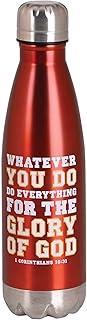 Dicksons SSWBR-22 Whatever You Do The Glory Of God - 1 Corinthians 10:31-17 Ounce Red Stainless Stee
