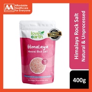 Love Earth Himalaya Mineral Rock Salt 400g Himalayan Salt Rock Salt