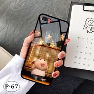 OPPO A3s glass case - 3D image