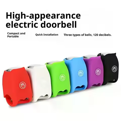 Mountain Bike Electric Horn Bell Road Bike Electric Bike Universal Children's Bike Warning Bell Ridi