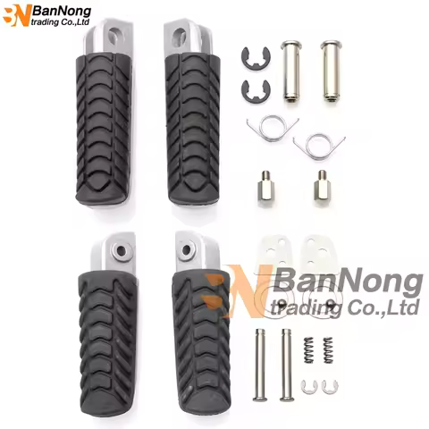 Motorcycle Front / Rear Footrests Foot pegs For KAWASAKI Versys-X 250 X300 KLE 250 300 Z650 ER 650 N