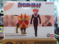 ［現貨］POKÉMON SCALE WORLD KALOS REGION LYSANDRE & PYROAR W/O GUM | [魂SHOP限定] Pokemon Scale World 寶可夢 卡