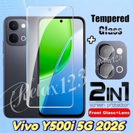 For Vivo Y500i 5G Full Screen Protector Tempered Glass For Vivo Y500i  Y500 Pro VivoY500i VIVO Y 500