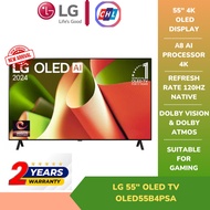 LG 55" OLED TV OLED55B4PSA 4K OLED Display 8K AI Processor 120Hz Refresh Rate Dolby Vision & Atmos G