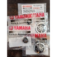 YAMAHA Y15ZR / Y15Z - EMBLEM LOGO / LOGO COVER SET / LOGO YAMAHA ( SILVER / GOLD) 💯 - YAMAHA