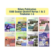 [BUNNY] 2025 Buku Latihan : Nilam Publication: 1088 Soalan Objektif Sejarah Kertas 1 & 2 Tingkatan 1