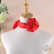 Plain silk scarf, satin turban to wrap handbags to make uniforms size 60x60cm in many colors - HOTI 