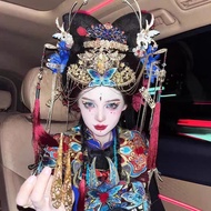 Ancient Costume Antique Headdress Heavy Industry Hair Accessories Hair Accessories All-Match Hanfu A