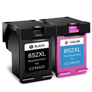 InkGarden 652XL Ink Cartridge Replacement For HP 652 XL HP652 XL Compatible Deskjet 1115 1118 2135 2