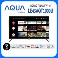 AQUAJAPAN 43AQT1000U Android SMART TV 43 Inch FHD Chromecast built-in