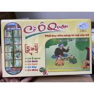 5 IN 1 O QUAN CHESS TOY SET D&G