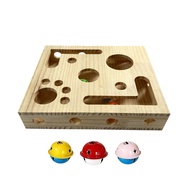 Mental Stimulation Cat Toy Cat Nail File Box Interactive Cat Nail File Scratch Puzzle Box with Bell 