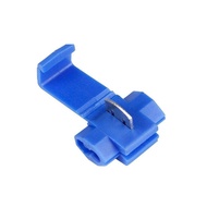 storethailand แพ็คละ10ตัว ตลับหนีบสายไฟ กิ๊ฟหนีบสายไฟ เทอร์มินอลบล็อกแยกขั้วต่อ มีตัวล็อคในตัว AWG 2