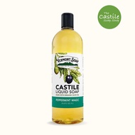 The Castile Soap Shop | Castile Liquid Soap | Peppermint Magic | 1L | Vegan | For all Skin Types