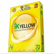 Ik Yellow Paper A4 70gm 450 sheet