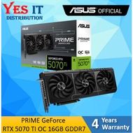 ASUS PRIME GeForce RTX5070TI OC 16GB  / TUF RTX5070TI OC 16GB GDDR7 GRAPHIC  (PRIME-RTX5070TI-O16G /