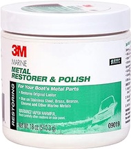 3M Metal Restorer and Polish, 09019, 18 oz Paste