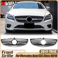 XVIP Chrome Black Diamonds Style Racing Grille For Mercedes Benz CLS-Class W218 C218 X218 2015-18 CL