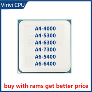 AMD A4-5300 A4-4000 A4-6300 A4-7300 A6-5400 FM2ซ็อกเก็ต A6-6400