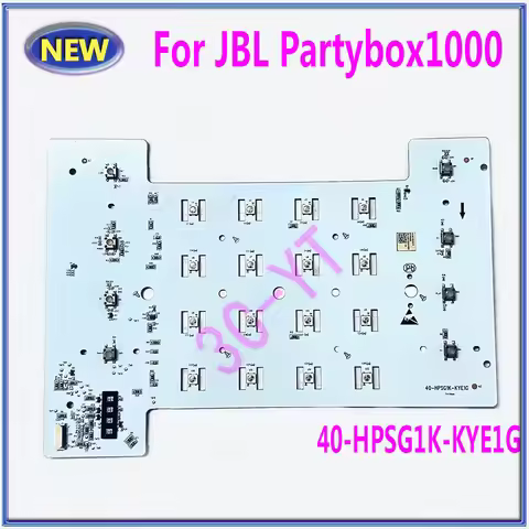 1pcs Original Key Switch KEY Board Button Board Light board For JBL Partybox1000 Partybox 1000