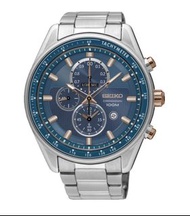 全新 行貨 有門市 SNDH01P1 藍面 / SNDH11P1 黑面黑圈 SEIKO WATCH 精工錶 精工 三圈計時錶 手錶