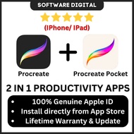 [Auto Delivery] ️ ️2 IN 1 Procreate & Pocket | 100% Original | Full Version | Lifetime Update | Sket