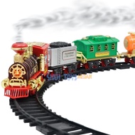 LOCOMOTIVE SMOKE Train CHILDREN'S TOY - Choochoo Super Train Track Set