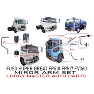 J01S06 MIRROR ARM FUSO SUPER GREAT FP510 FP517 FV360