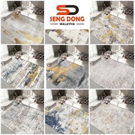 XL (200*160cm) Crystal Velvet Carpet 5D / Floor mats / Rugs/ Carpets / Ready stock in CHERAS / Sengd