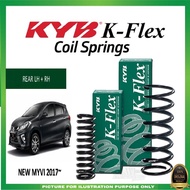 PERODUA MYVI D20N (2018 - 2025) FRONT / REAR / SET COIL SPRING STANDARD KYB K-FLEX (2 OR 4 PCS)