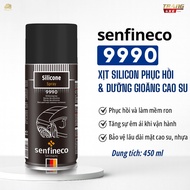 Senfineco 9990 Silicone Spray – Xịt dưỡng cao su gioăng cửa ô tô (Đức) [450ml] Trang4xe