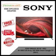 SONY BRAVIA XR X95J 4K HDR FULL ARRAY LED WITH SMART GOOGLE TV (2021) - 65' ,' 85'' - FREE DELIVERY - BULKY