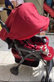 Chicco 嬰兒手推車 紅色
