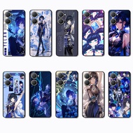 Soft black phone case for Vivo Y03 Y30T Y18 Y18S Y18E T3 Z9 lite Y37M Yelan caseg
