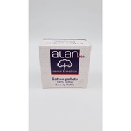 Dental Cotton Pellets, Alan, 4 x 3g