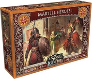 CMON | A Song of Ice &amp; Fire - Heroes of Haus Martell I | Expansion | Tabletop | 2 Players | From 14+ Years | 45-60 Minutes | German | Multilingual