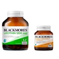 BLACKMORES LECITHIN 100S (EXPIRY 24/OCT/2025) F.O.C DAILY PROTECT CHEWABLE 30S (EXPIRY 01/NOV/2025)