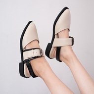 Cekhas - Poppy Cream Mules Wanita
