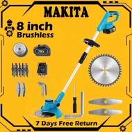 Makita Grass Cutter 58V/68V/78V Electric Cordless Grass Cutter Trimmer Portable Garden Outdoor Pruni