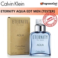 Calvin Klein Eternity Aqua EDT for Men (100ml Tester) Eau de Toilette CK Aqcua Blue [Brand New 100% Authentic Perfume/Fragrance]