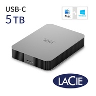 【LaCie】Mobile Drive USB-C 外接硬碟 5TB 月光銀 公司貨 廠商直送