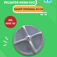 pulsator mesin cuci sharp dolphin 10 kg original 100 %