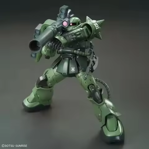2025 Gto Zaku Hg 1/144 Ms-06k Assembly Model Action Figures Children'S Toys Robot Plastic High Quali